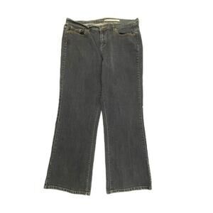 DKNY Soho Jean‎ Bootcut Women's size 16 Short Black Denim jeans